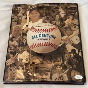 lot 24A image: Harmon Killebrew Signed All Centry Team Baseball Book w JSA COA