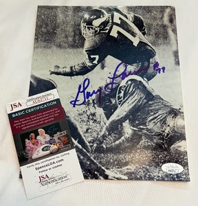 lot 58 image: Gary Larsen Signed 8x10 Phtot w JSA COA - Minnesota Vikinga Football