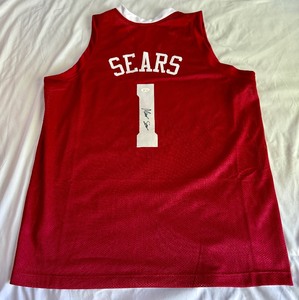 lot 68 image: Mark Sears Signed Jersey w JSA COA - Size XL University of Alabama Basketball