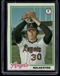 lot 41C image: Nolan Ryan 1978 Topps #400 Vintage Baseball Card