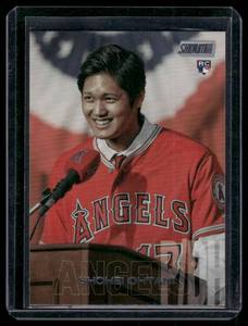 lot 25D image: Shohei Ohtani RC   2018 Stadium Club #138 Los Angeles Angels Baseball Card