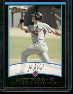 lot 40D image: Albert Pujols RC   2001 Bowman #264 St. Louis Cardinals Baseball Card