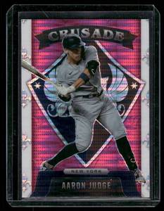 lot 135D image: Aaron Judge    2022 Panini Chronicles Crusade #23 New York Yankees Baseball Card