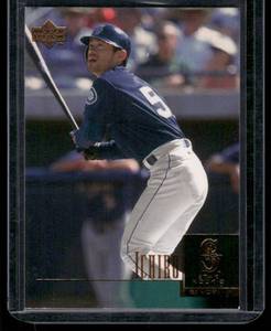 lot 151D image: Ichiro RC   2001 Upper Deck #271 Seattle Mariners Baseball Card
