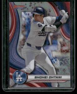 lot 175D image: Shohei Ohtani    2024 Bowmans Best Refractor #33 Los Angeles Dodgers Baseball Card