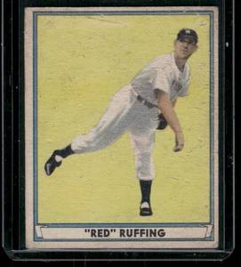 lot 193D image: Red Ruffing    1941 Play Ball #20 New York Yankees Baseball Card