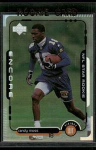 lot 53D image: Randy Moss RC   1998 Upper Deck Encore #12 Minnesota Vikings Football Card
