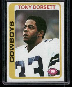 lot 72D image: Tony Dorsett RC   1978 Topps #315 Dallas Cowboys Football Card