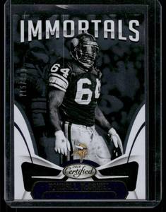 lot 98D image: Randall McDaniel RC   2018 Certified Immortals #123 Minnesota Vikings Football Card