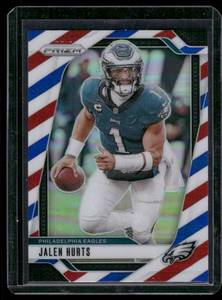 lot 101D image: Jalen Hurts    2024 Panini Prizm #231 Philadelphia Eagles Football Card