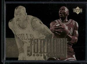 lot 45B image: Michael Jordan    1996 Upper Deck The Jordan Collection Topps Team Checklists #JC16 Chicago Bulls Basketball Card