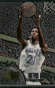lot 46B image: Kevin Garnett RC   1996 Fleer Metal Universe #167 Minnesota Timberwolves Basketball Card