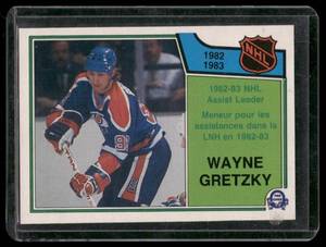 lot 53B image: Wayne Gretzky    1983 O-Pee-Chee #216 Edmonton Oilers Hockey Card