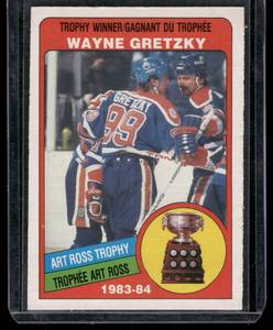 lot 57B image: Wayne Gretzky    1984 O-Pee-Chee #373 Edmonton Oilers Hockey Card