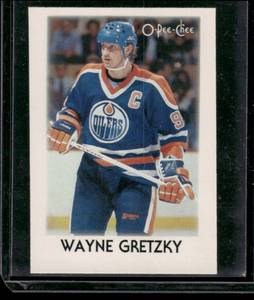lot 66B image: Wayne Gretzky    1987 O-Pee-Chee Mini #13 Edmonton Oilers Hockey Card