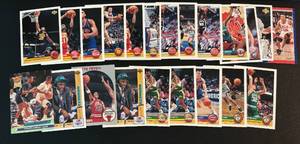 lot 194 image: 41 Card 1980s-90s Basketball Lot - Lots of Stars and Rookie Cards