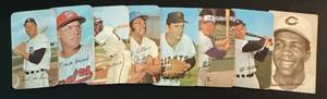 lot 131D image: 7 Card Oversized Vintage Baseball Cards Lot - Frank Robinson, Al Kaline and More