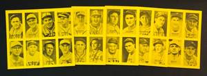 lot 129D image: Lot of 1977 4-in-1 Exhibits Vintage Baseball Cards