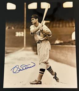lot 101 image: Bobby Doerr Signed 8x10 Photo Baseball