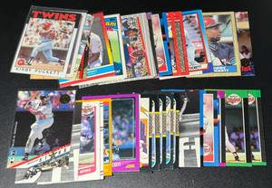 lot 57A image: Kirby Puckett 30 Minnesota Twins Baseball Card Lot