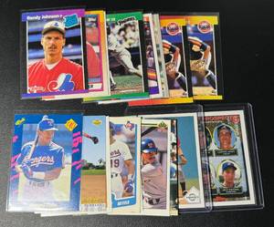 lot 65A image: Hot Rookie Card Lot 1980s-1990s Randy Johnson, Chipper Jones and More