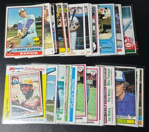 lot 73A image: Vintage Baseball Stars Lot - Gary Carter, Dave Parker, Phil Niekro and More