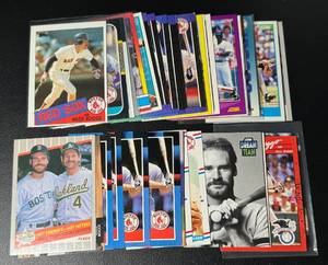 lot 77A image: Wade Boggs Large Baseball Card Lot