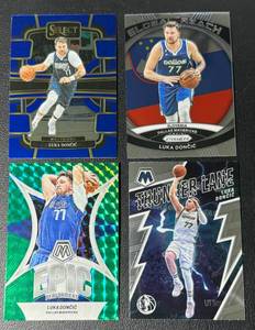 lot 84A image: Luka Doncic 4 Card Basketball Lot