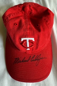 lot 134A image: Michael Cuddyer Signed Minnesota Twins Baseball Hat