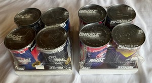 lot 140A image: (2) 1998 Pinnacle Inside Sealed Packs of 4 Baseball Card Cans