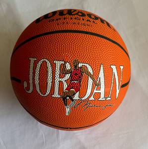 lot 153A image: Michael Jordan Wilson Official Basketball