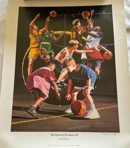 lot 172A image: (9) Terrance Fogarty Limited Edition New in Box Sports Prints
