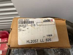 lot 78 image: Corbin Russwin Mortise Lock ML2057 LL 626 - Right Hand
