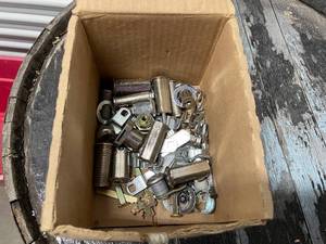 lot 83 image: Box of 25 CompX National Cam Locks, Bright Nickel