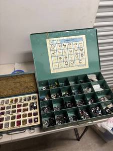 lot 94 image: Comprehensive Lock Service Kit with General Motors, Ford, and Chrysler Components