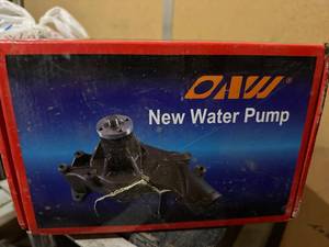 lot 112 image: OAW New Water Pump Replacement F5920 for Airtex 4AW4105