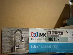 Moen Kleo CA87011SRS Spot Resist Stainless Kitchen Faucet