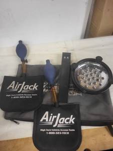lot 255 image: AirJack High Tech Vehicle Access Tool Kit with Accessories