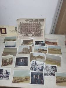 lot 269 image: Collection of Vintage Military Photographs and Memorabilia
