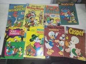 lot 271 image: Collection of Vintage Comic Books Featuring Disney and Archie Characters