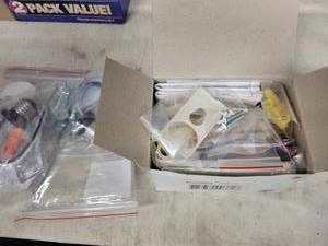 lot 9A image: Sea Gull Lighting Fixture Installation Kit with Quorum Accessories