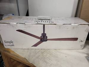 lot 25A image: Minka Aire Simple Ceiling Fan with Remote Control