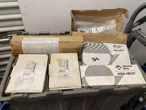lot 171 image: Assortment of Deadbolt and Latch Paddle Handles with Boxes