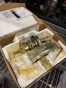 lot 220 image: Schlage ND53JD RHO 605 Entrance Lock with 13-047 Latch and 10-025 Strike