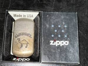 lot 177B image: Vintage Camel Zippo Lighter Made in USA