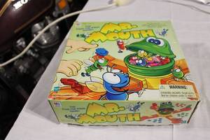 lot 6 image: Vintage Mr. Mouth Feed-The-Frog Game with Original Box