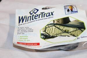 lot 11 image: Set of 2 WinterTrax Ice and Snow Traction Devices Size Large-Extra Large