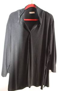 lot 16 image: Black Notations Woman Blouse with Button Detail