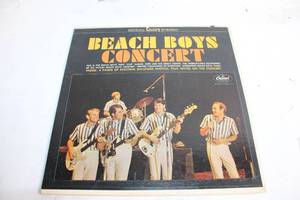lot 54 image: Vintage Beach Boys Concert Vinyl Album with On-Stage Photos