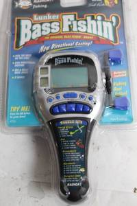 lot 147 image: Lunker Bass Fishin Electronic Handheld Game